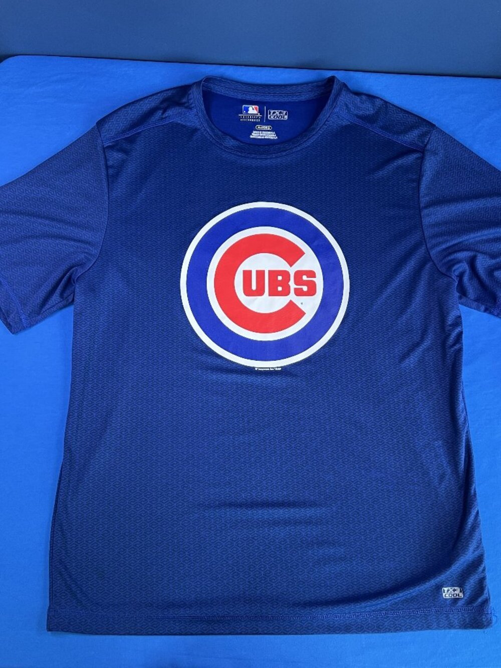 Chicago Cubs Men’s Athletic T-Shirt TX3 Cool Wear Size XL